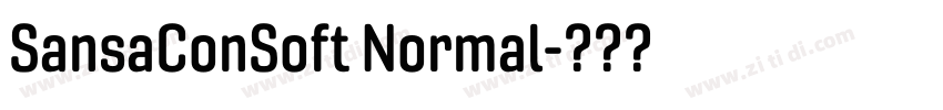 SansaConSoft Normal字体转换